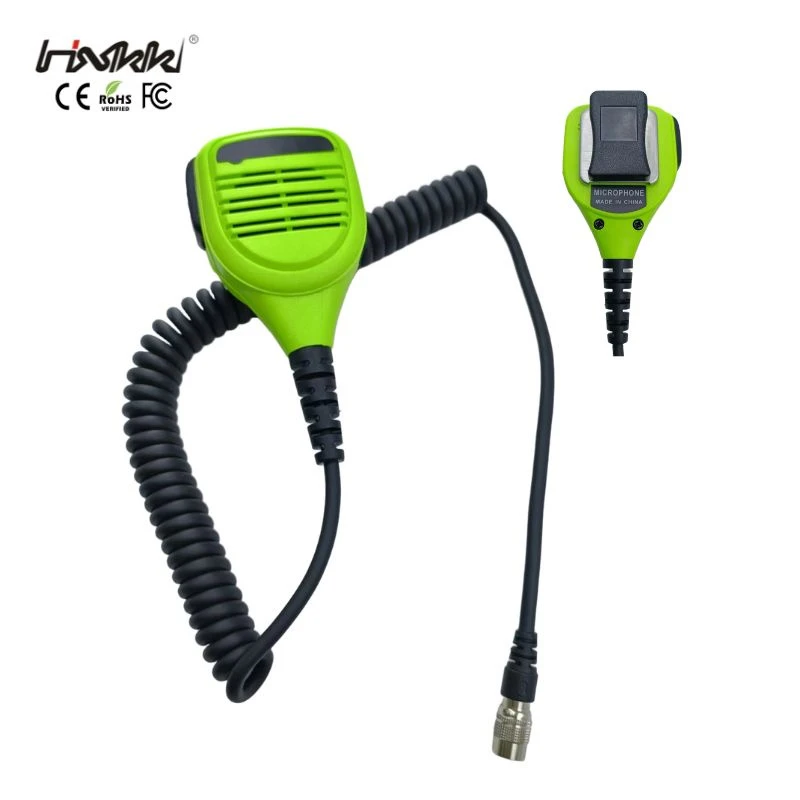 Durable IP54 Waterproof Remote Two Way Radio Speaker Microphone with Ptt Mic for Intercom