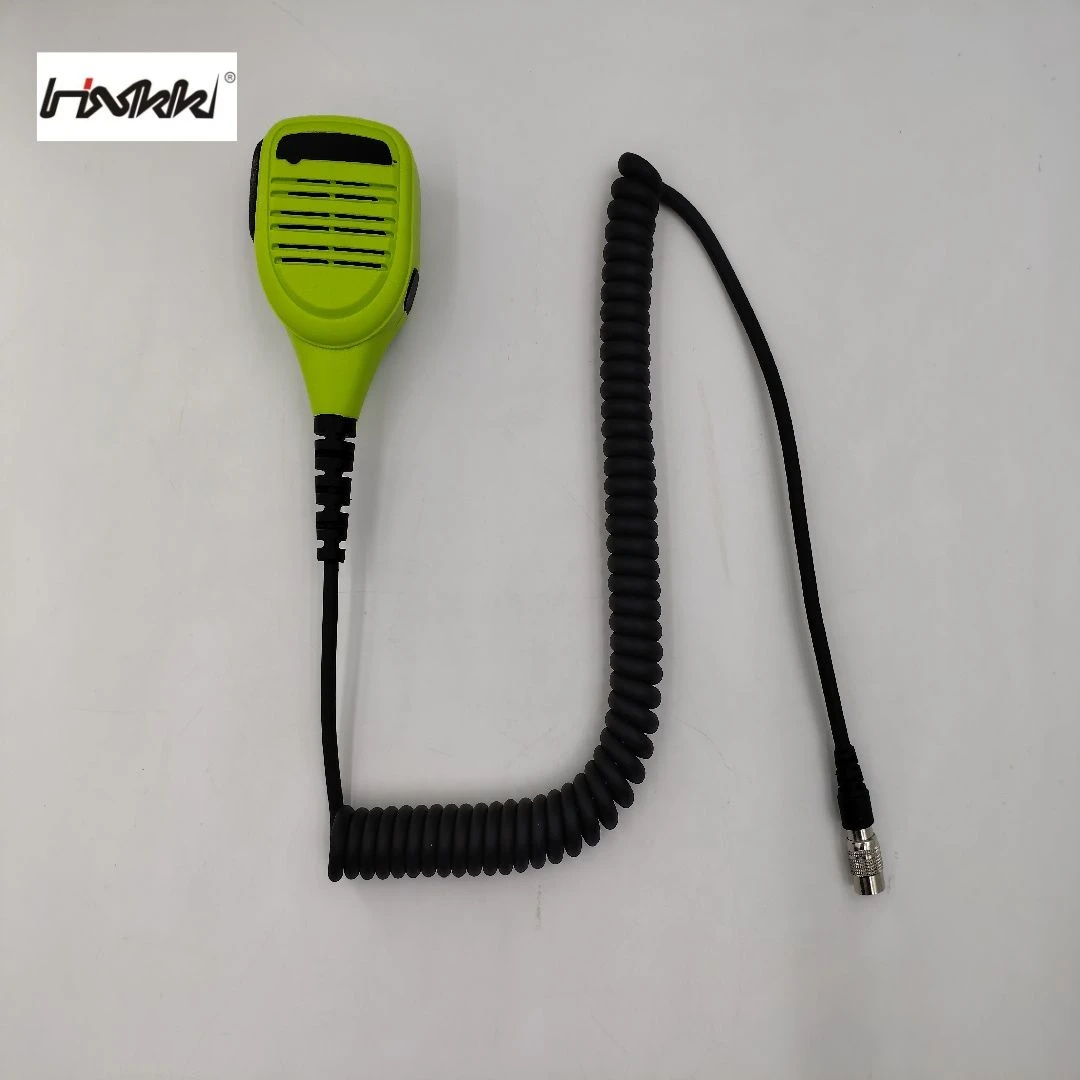 Durable Remote Speaker Microphone for Handheld Two-Way Radios
