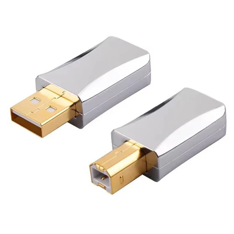 Durable Wearproof USB Type A Type B Male Plug for Audio Sound Card & Digital Mixer Wiring