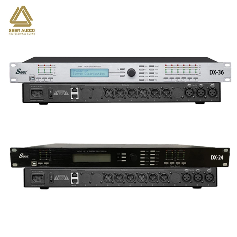 Dx-26 High Quality Amplificador Audio Subwoofer Watt Big Power 4 Channel Power Amplifier