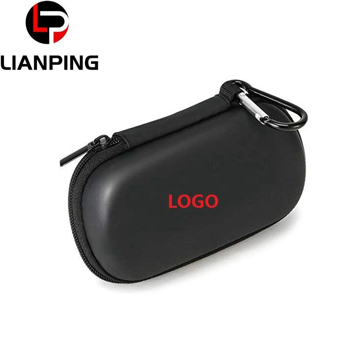 EVA Durable Universal Travel Earphone Carrying Headphone Storage Carry Case Waterproof with Mesh Pocket