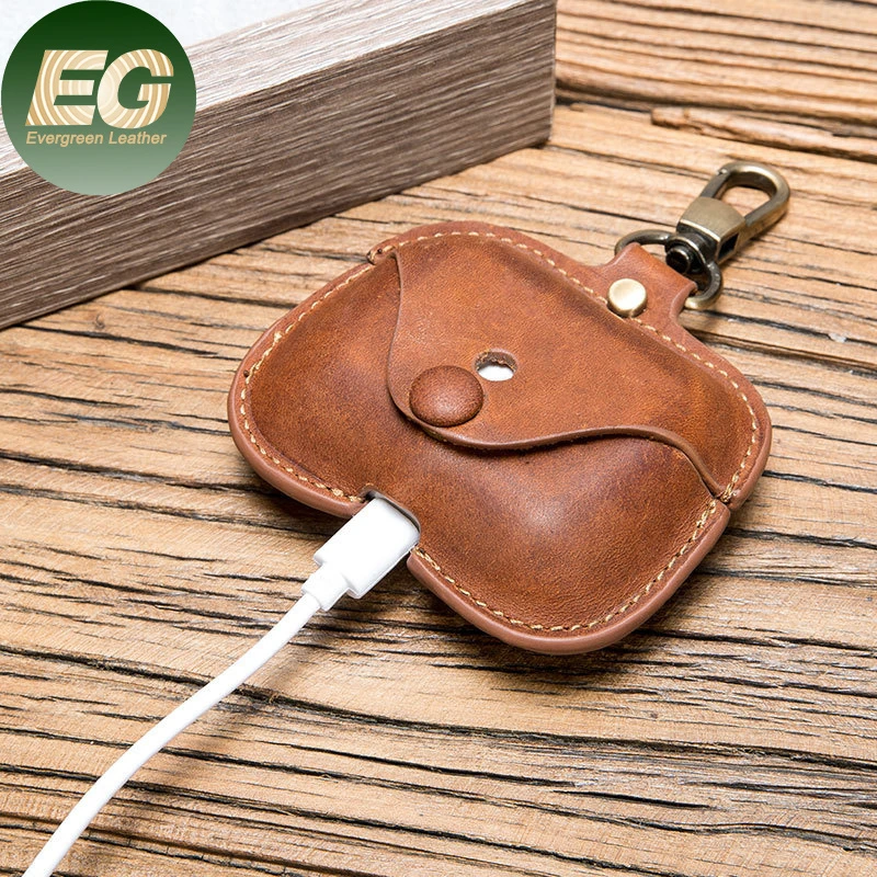 Ea136 Protective Cover Luxury Bag Designer Headphone Custom Earphone Cases Purse PRO Leather Airpod Case