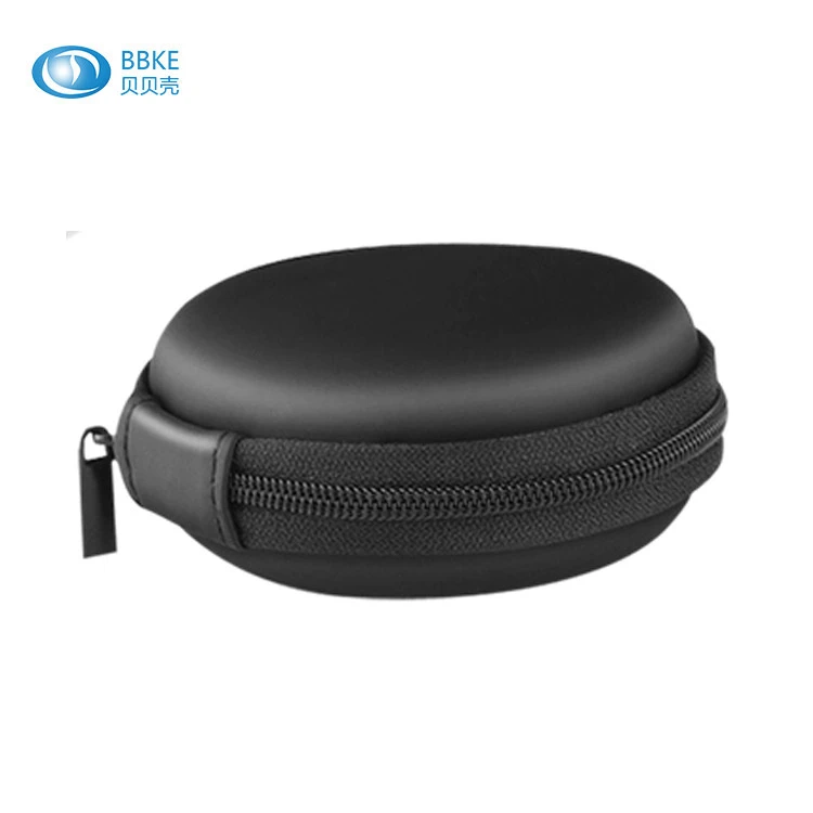 Ear Bud Headset Headphone Custom EVA Storage Carrying Case, Pouch Earphone Bag with Carabiners