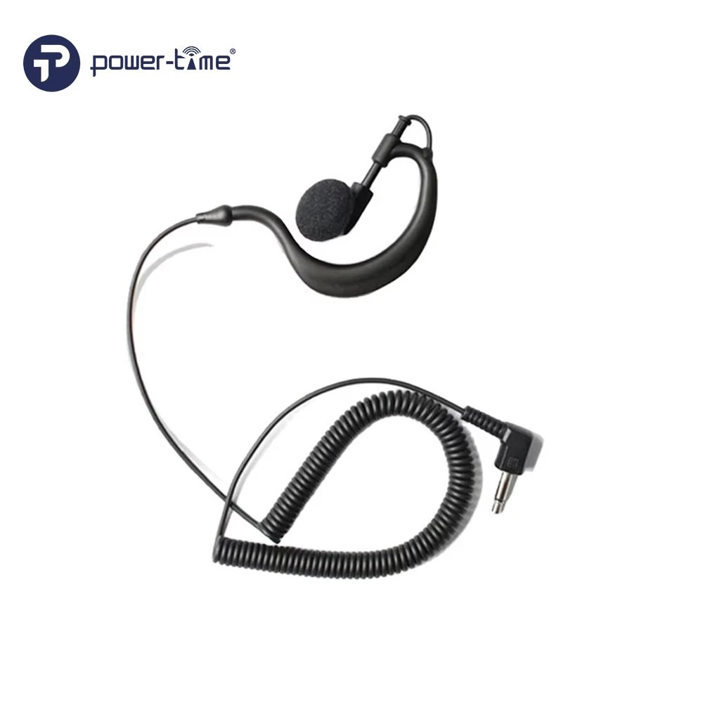 Ear Hook Listen Only Earpiece for Two Way Radio with 2.5mm/3.5mm Jack