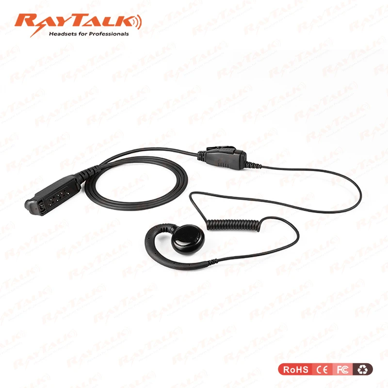 Earhook Mic Earpiece Noise Canceling for Pkt-23 Radio
