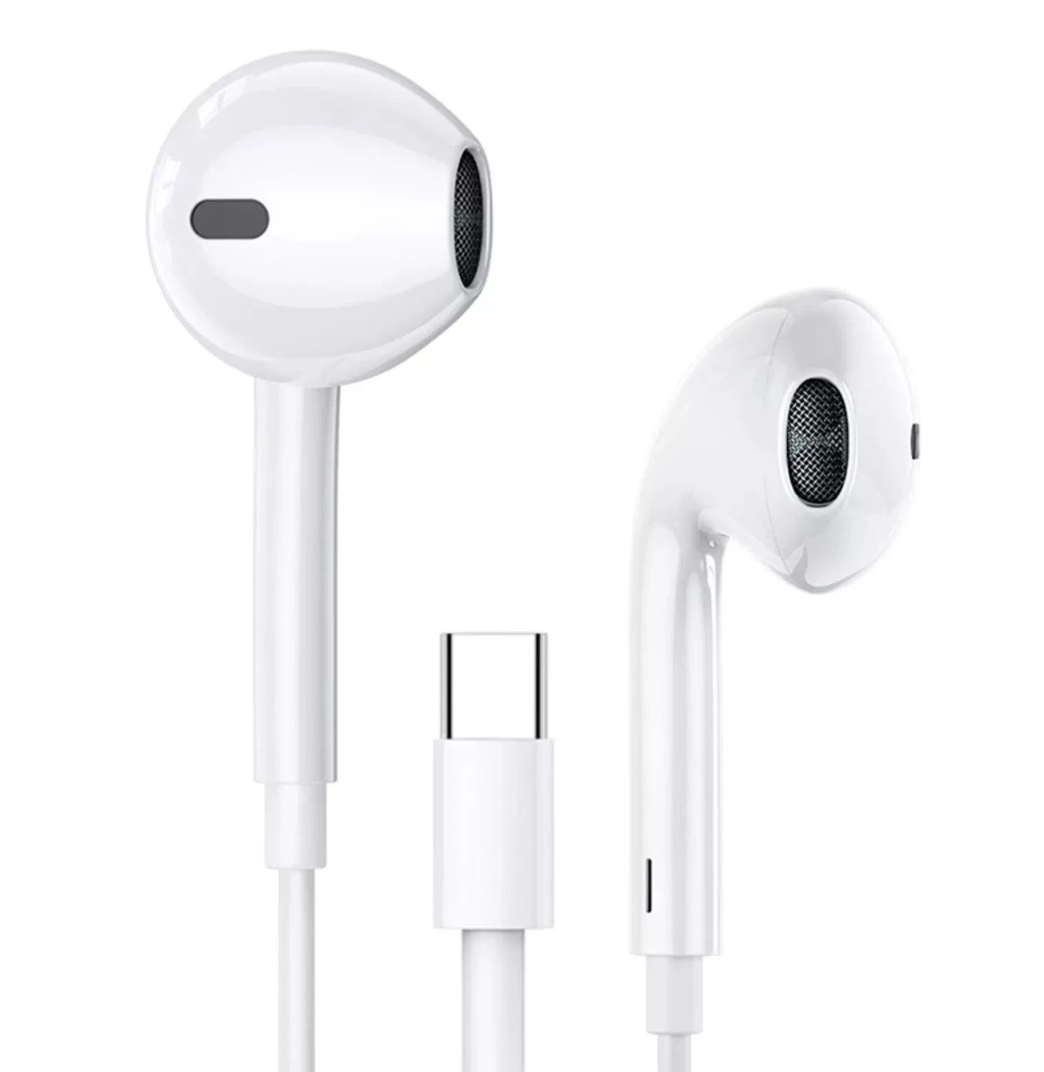 Earphone Cable USB C 3.5mm with Microphone Wire PVC Mobile Phone Flex Headset Cables Custom Headphones Audio Cable