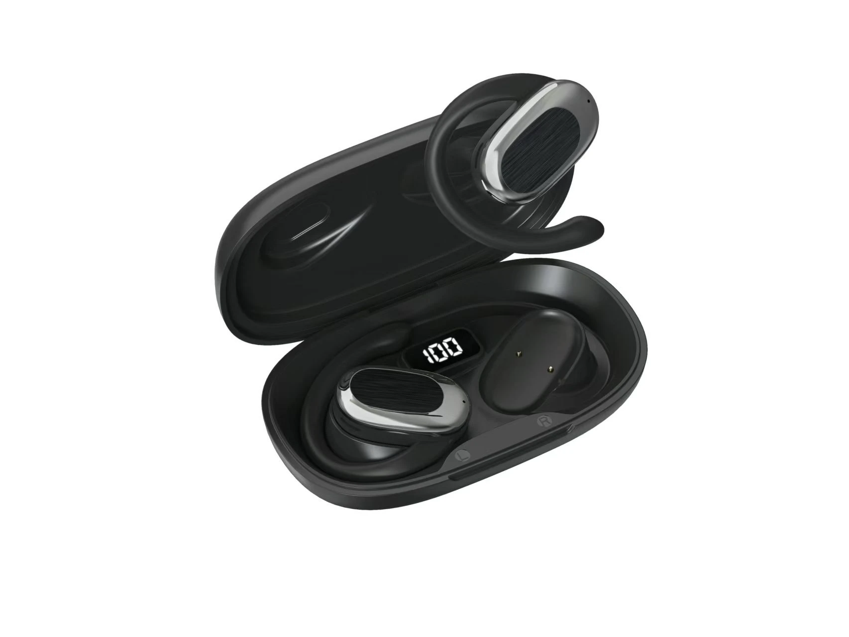 Earphones New in-Ear Wireless Bluetooth Earphones Long Battery High Sound for Calling Sports