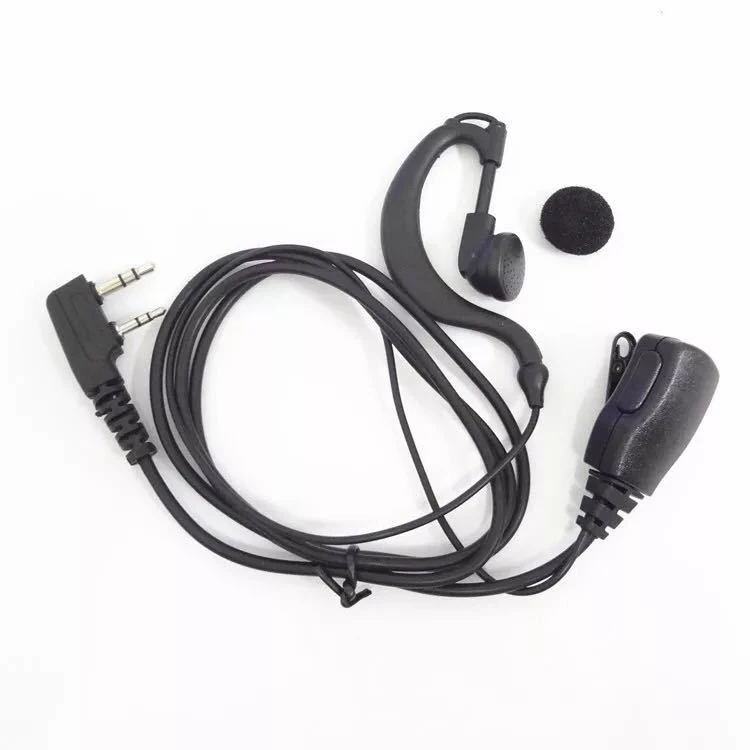 Earphonic K Plug Walkie Talkie Earpiece Tactical Earphones with Ptt Two Way Radio Headset