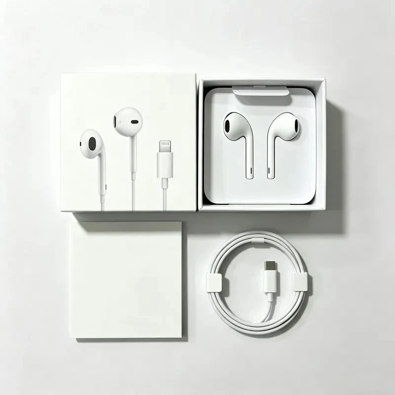 Earpods with Lightning Connector in-Ear Earpods USB-C Phone Earphone