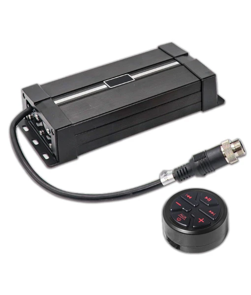 Edge Rba4 Waterproof Bluetooth and Amplifier Kits, Max 600 Watt 4 Channel Class-D Amplifier, Bluetooth Audio Controller