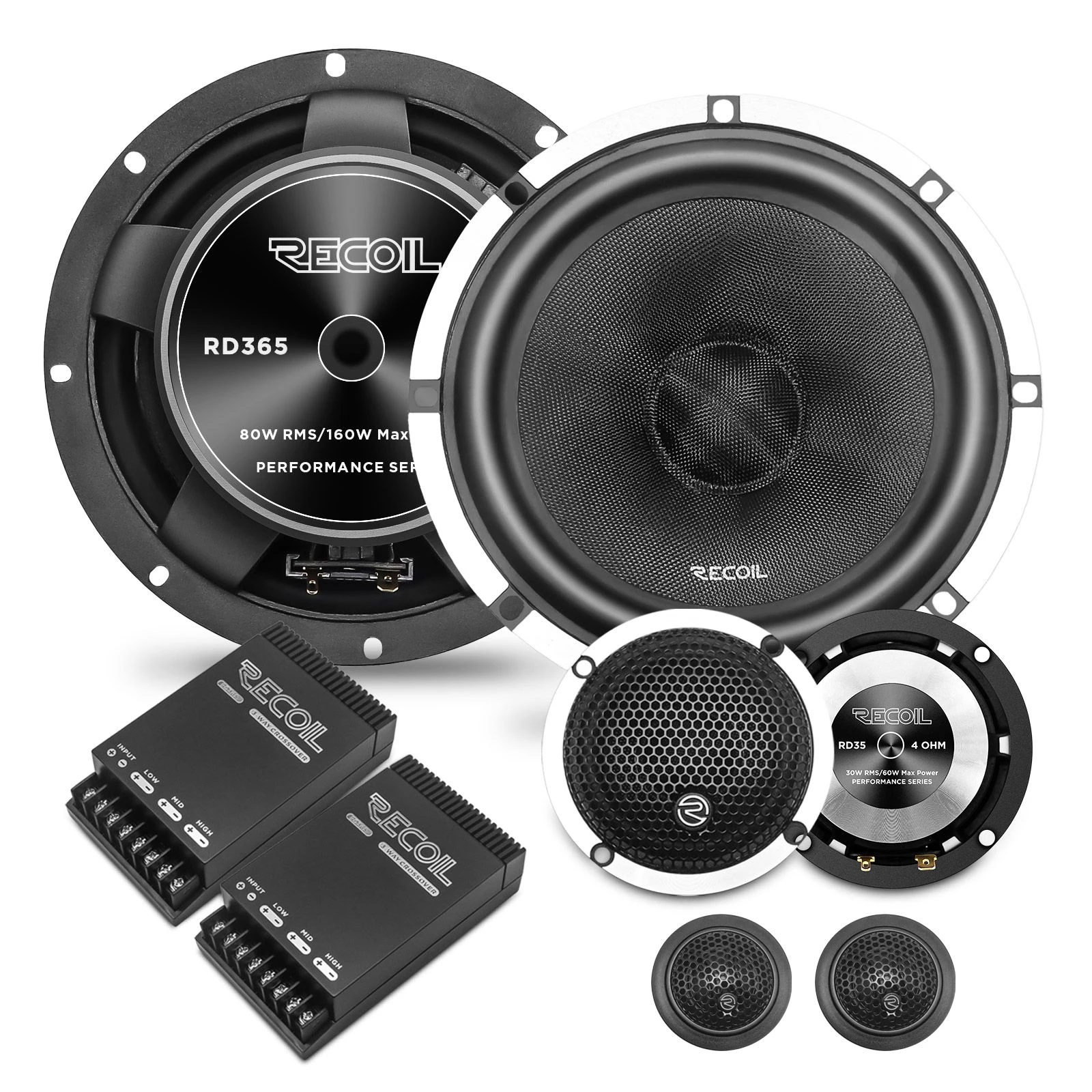 Edge Rd365 Echo PRO Component Speakers
