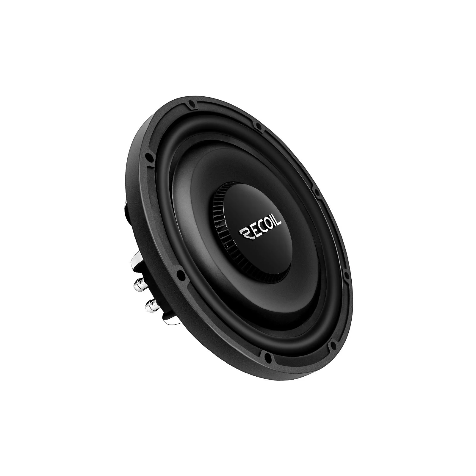 Edge Sxs10d2 Ultra Shallow 10 Inch 600 Watts Power Dual 2 Ohm Voice Coil, Car Audio Shallow Subwoofer