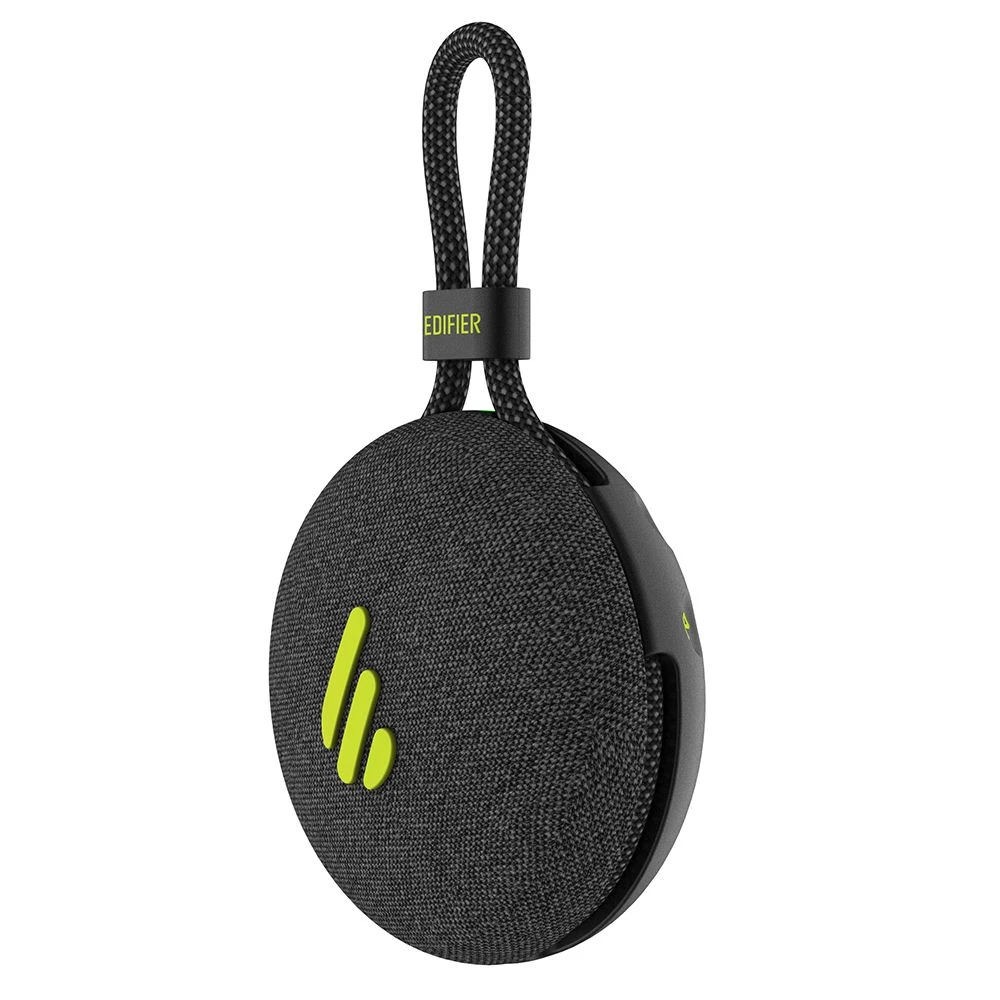 Edifier MP100 Plus Portable Wireless Bluetooth Speaker Ipx7 Waterproof Speaker for Outdoor Hiking, Camping, Climbing – Black