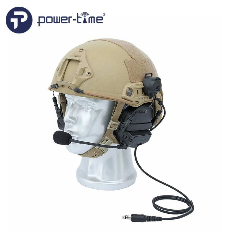 En352 Certified Noise Canceling Ptt Headset with Two Way Radios