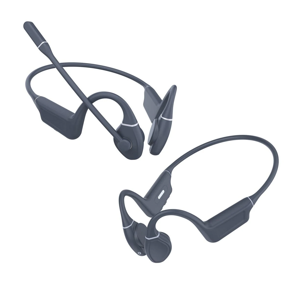 Es-968b Bone Conduction Headset Coach & Student Headphones with Emitter for Dance, Swimming, Travelling