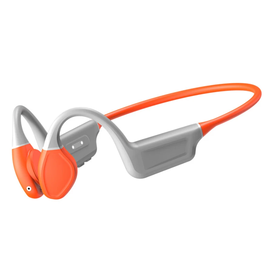 Es-998PRO Bone Conduction Bluetooth Sports Headphones OEM ODM Factory Wireless Stereo Headset Orange