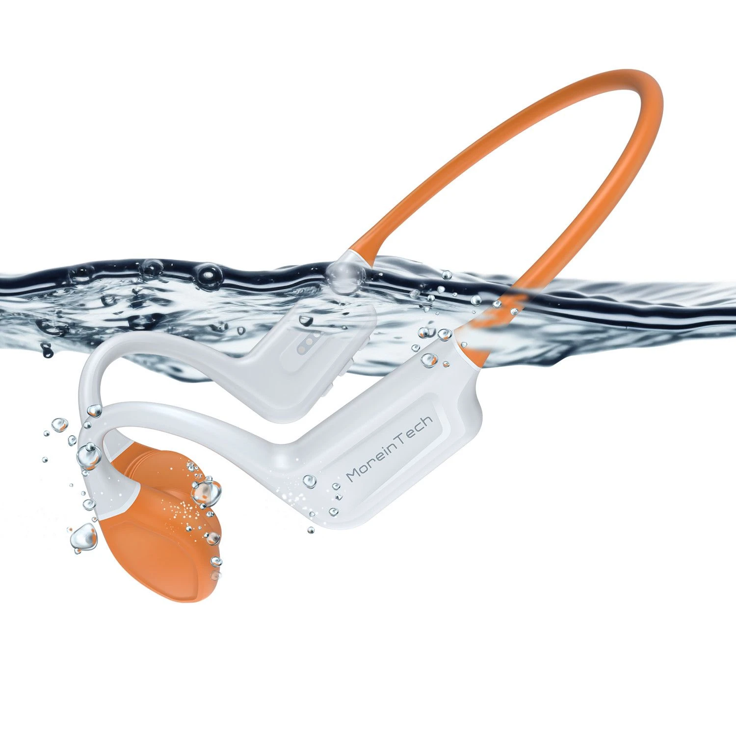 Es-998plus Bone Conduction Headphone Wireless Running Earphone Bluetooth Headset Open Ear for Safe Sport
