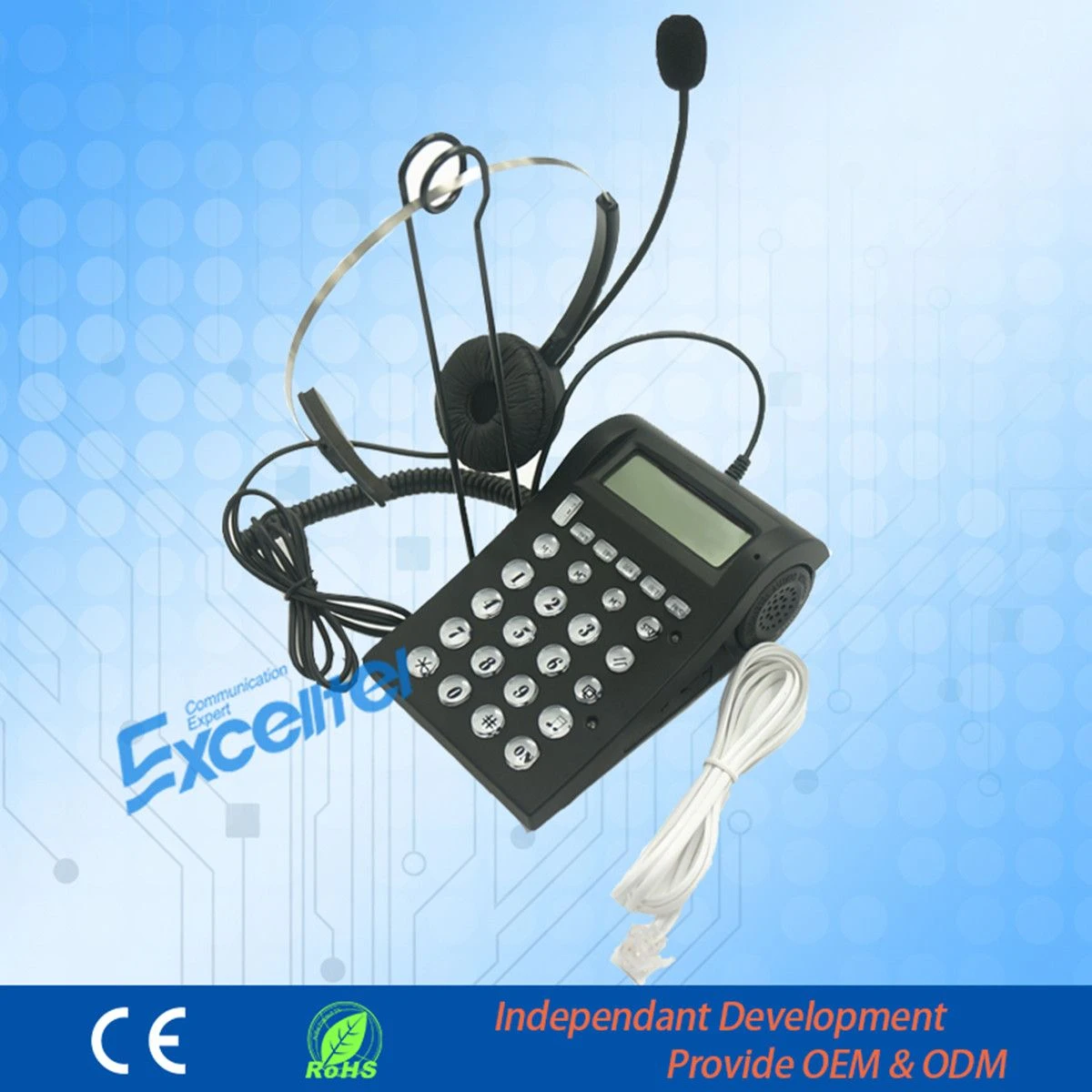 Excelltel Office Headset Phone CDX303 Headset Earphone1 Transactions