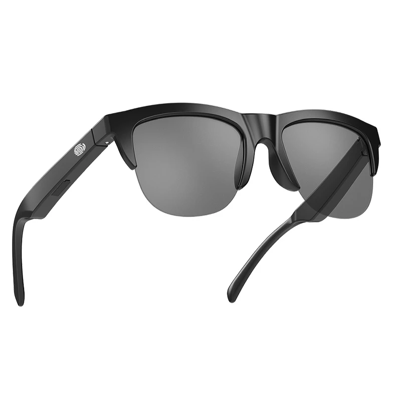 F06 Smart Glasses Earphone Stereo Headset Dual Speaker Touch Wireless Bt Sunglasses Headphone