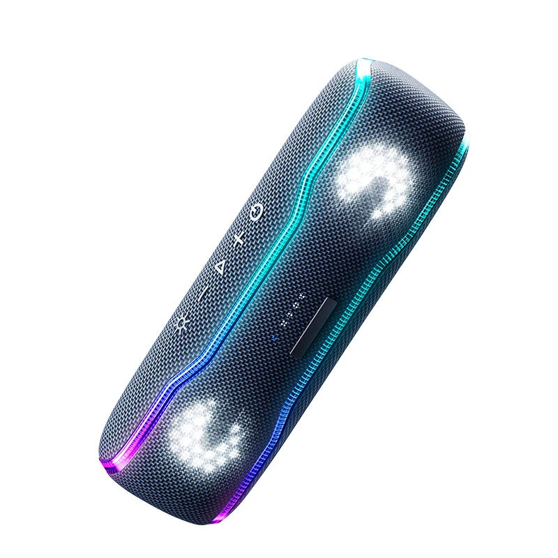 F10 Portable Blue Tooth Speaker-Powerful with Bass, 20h, Ipx7, Tws Stereo Speaker Bt5.3 Wireless for Outdoor, Party