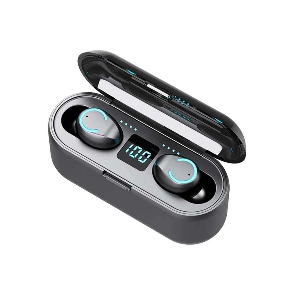 F9-8 Bluetooth LED Upgrade Smart HD Call Hi-Fi Tws Earphone