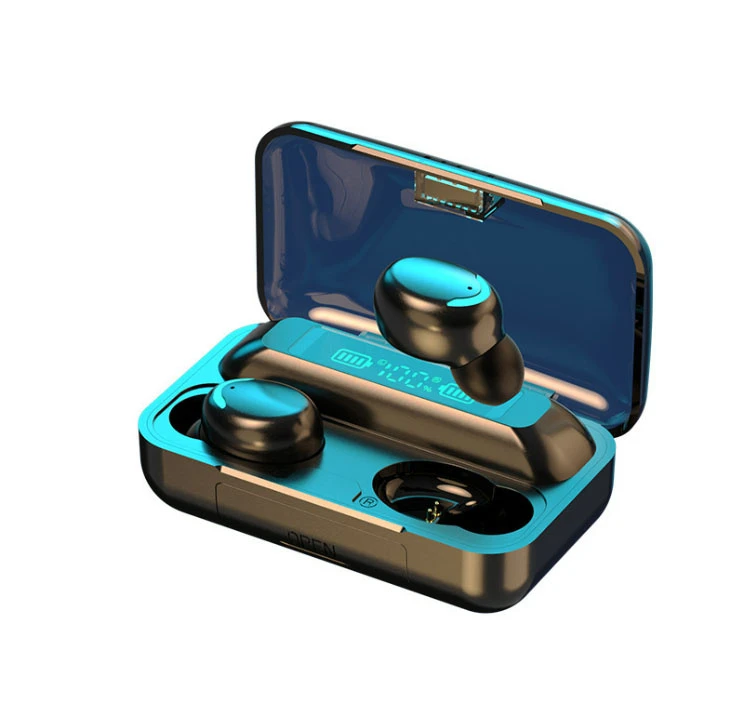 F9 Headset LED Mini Bt Earbuds Touch Waterproof Sport Wireless Earphone