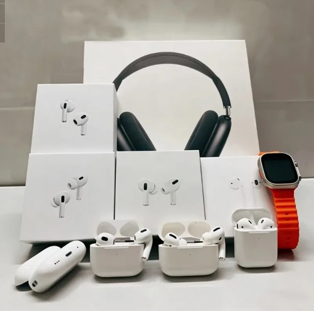 Factory 1: 1 PRO2 PRO3 Anc Tws (Top-level version) Noise Cancel Wireless Bluetooth Earphone Headphone Stereo Pods Max PRO Air 2 3 3 4 Headset Earbuds