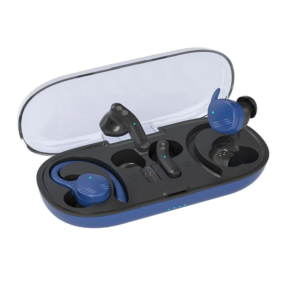 Factory 2 Pairs True Wireless Earphone Over 4h Playtime Couple Tws Earbuds with Charging Case for Gaming Low Latency