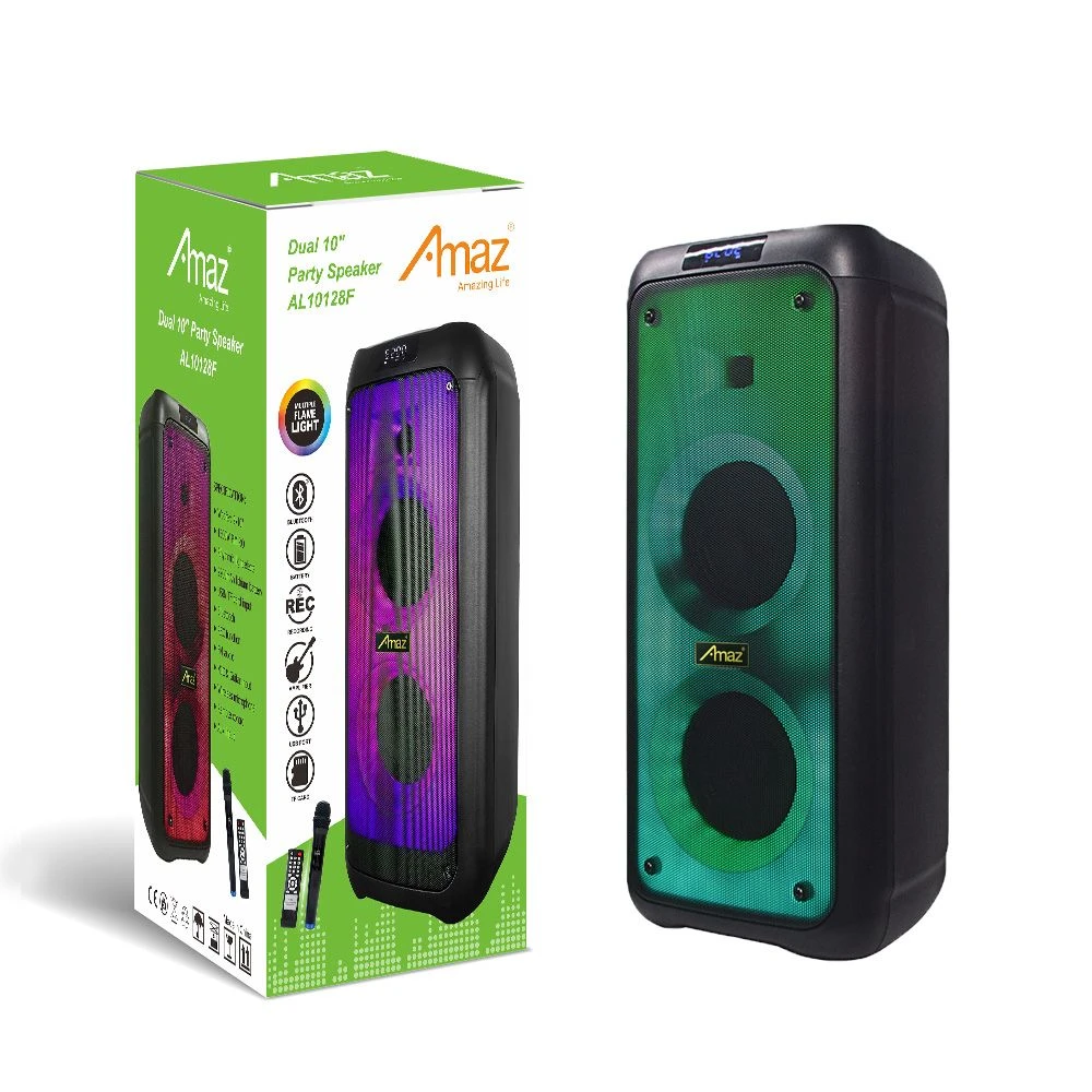 Factory Competitve Price Porwerful Flame Light Portable Speaker