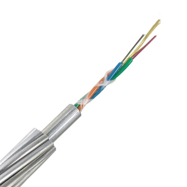 Factory Composite Ground Wire Price ADSS Optical Audio Armoured Fiber Optic Cable