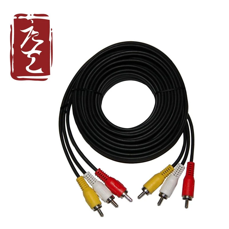 Factory Computer Monitor Video Data USB Communication Effect Audio RCA Cable