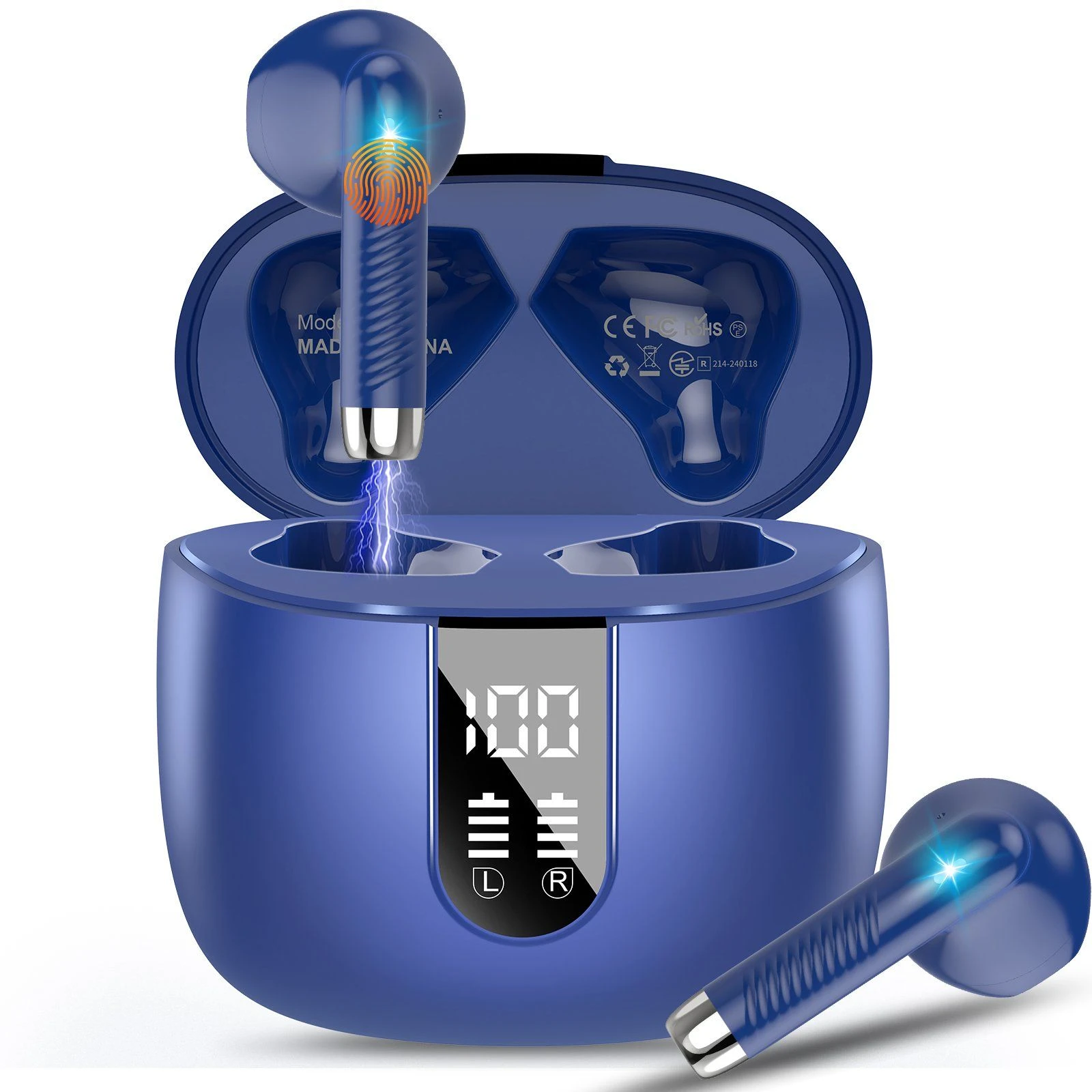 Factory Direct Anti-Drop Structure Bluetooth Earbuds for Office Call