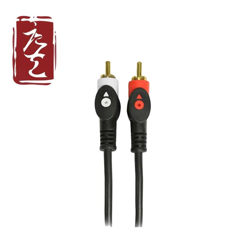 Factory Direct Fish Eyes RCA Audio AV Cable 3r-3r with CE RoHS