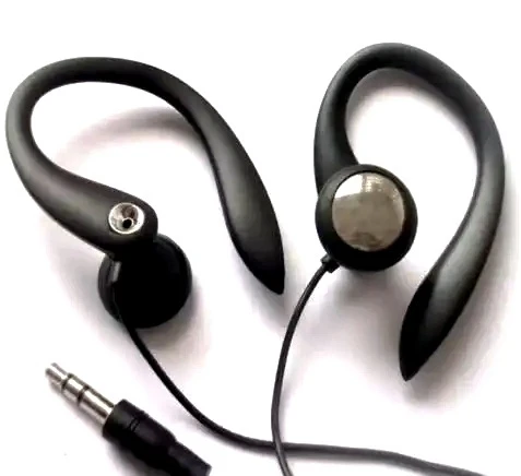 Factory Direct Sale Mono Earhook Earphone One Side Earpiece Gaming Sports Headphone