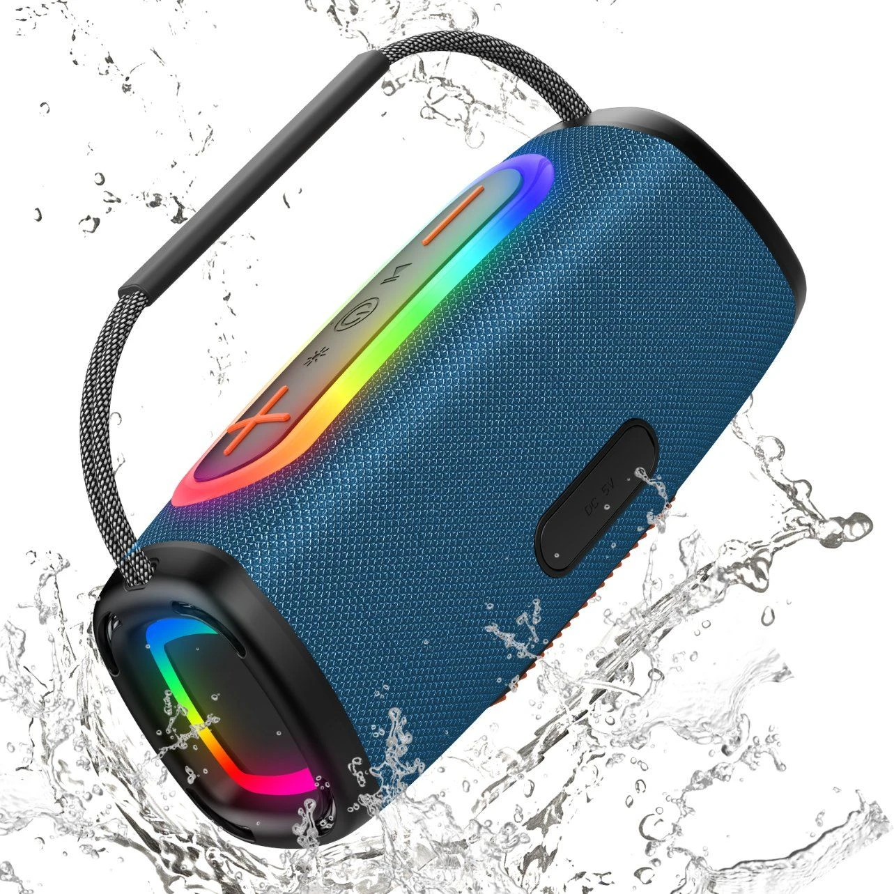 Factory Directly New Arrival Portable OEM Popular Stable Signal Bluetooth Sound Box Outdoor Subwoofer Bass Wireless Speakers for Home Leisure