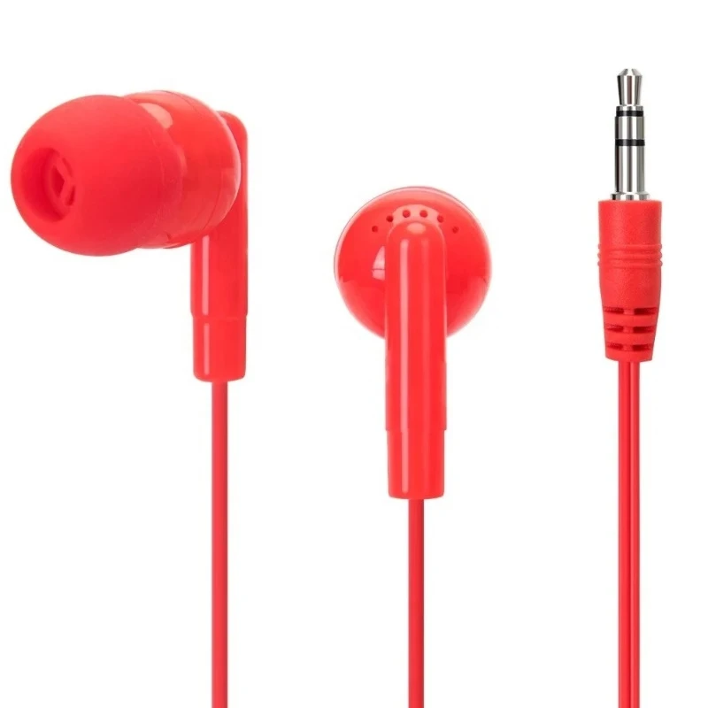Factory Directly Sale Disposable Earphone 3.5mm Jack for Kids Students Bus Airline Tour-Guide Headphone