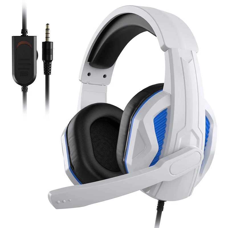 Factory Gaming Headset 3.5mm Over-Ear Stereo Wired Game Headphones for PS4/PS5 PC Phone