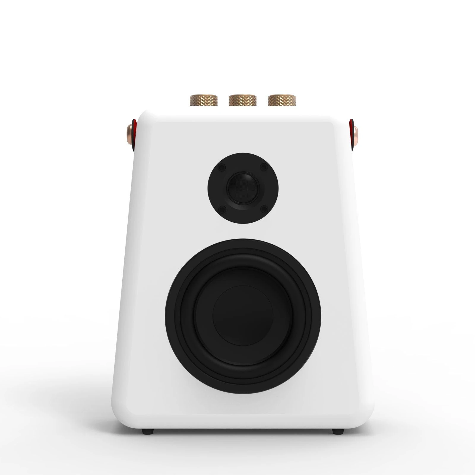 Factory OEM Wooden Bluetooth Speaker Paint Finish Wireless Aux USB Rechargeable