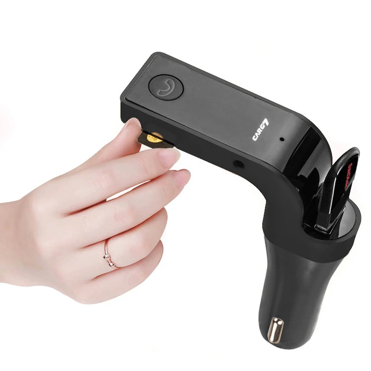Factory Price Car Hands-Free Wired Bluetooth Audio MP3 Transmitter
