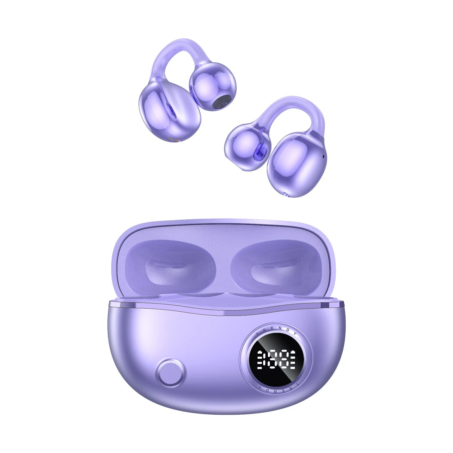 Factory Price HiFi Sound Ear Clip Headphones Open Ear 360° Immersive Audio for Music Calls Sports Travel