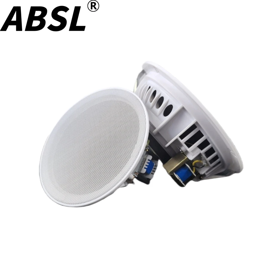 Factory Price Loud Speaker 20W 8 Inch Narrow-Edge PA Ceiling Speaker