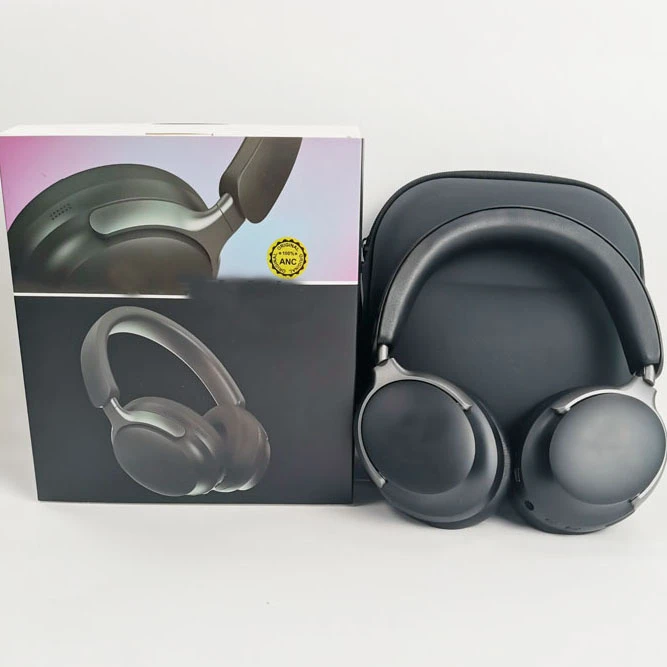 Factory QC55anc Noise Canceling Wireless Over Ear Headset Bluetooth 5.4 High Fidelity Bilateral Stereo Low Latency Bulk Supply