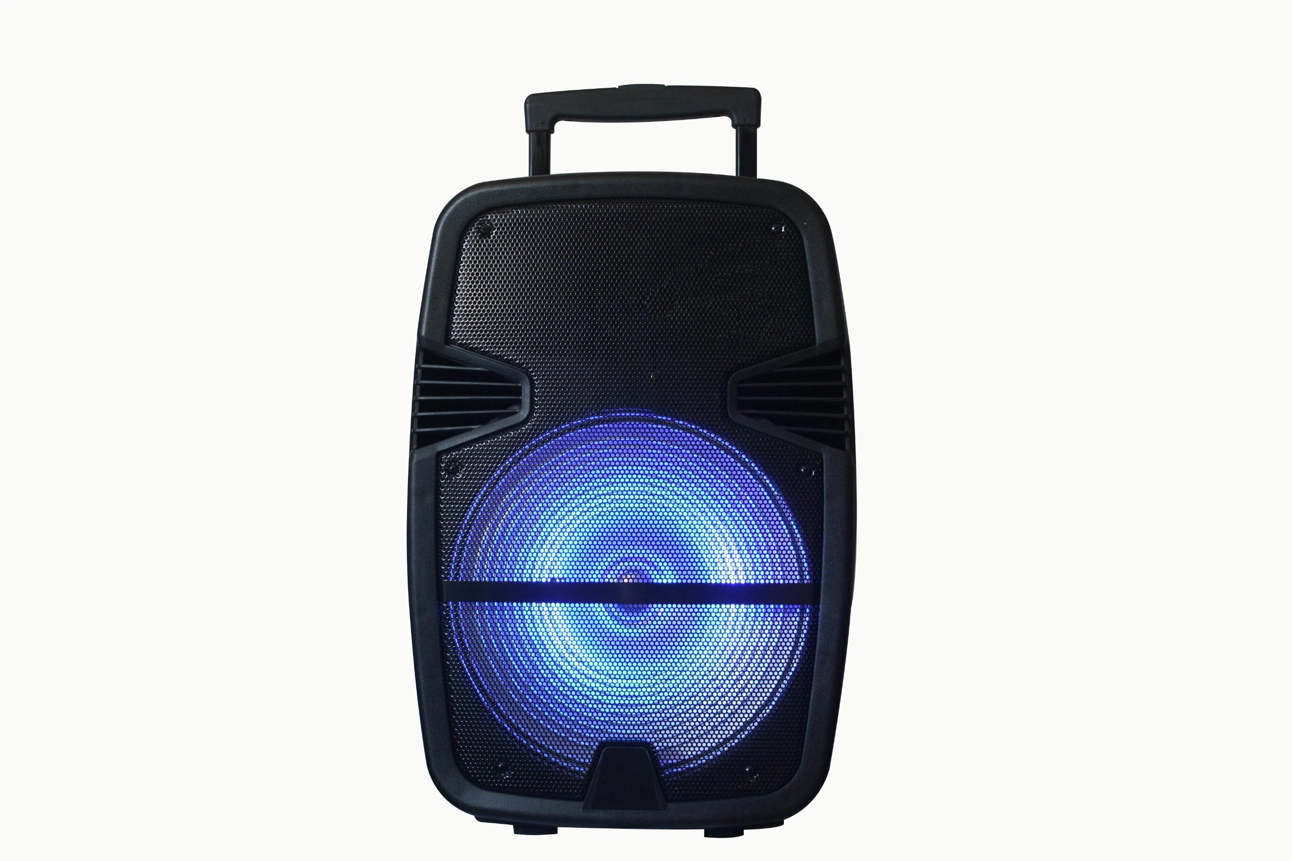 Factory Sale Sound Box OEM/ODM Portable Trolley Speaker with LED Light