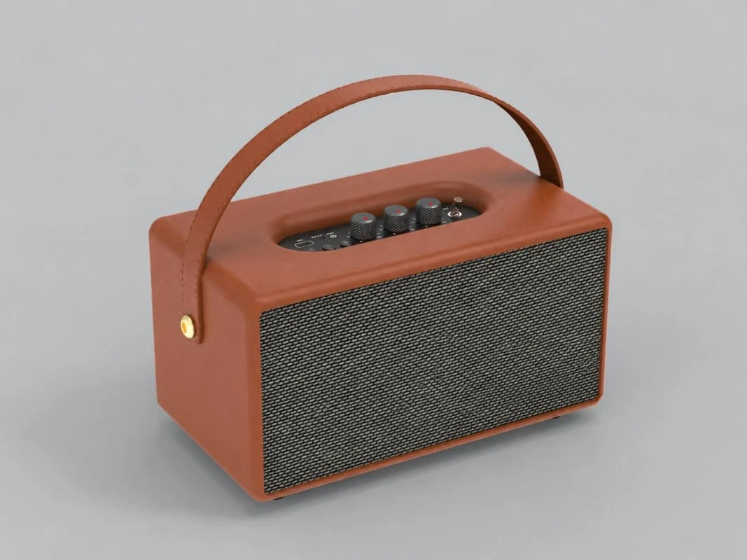 Factory Wholesale Bluetooth Speaker Portable Wooden Speaker Subwoofer Stereo System