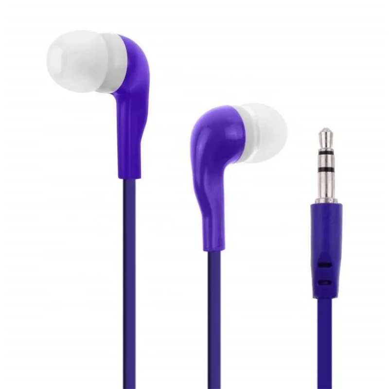 Factory Wholesale Disposable 3.5mm Connector Wired in-Ear Earphones One Time Use Cheap Airline Earphones