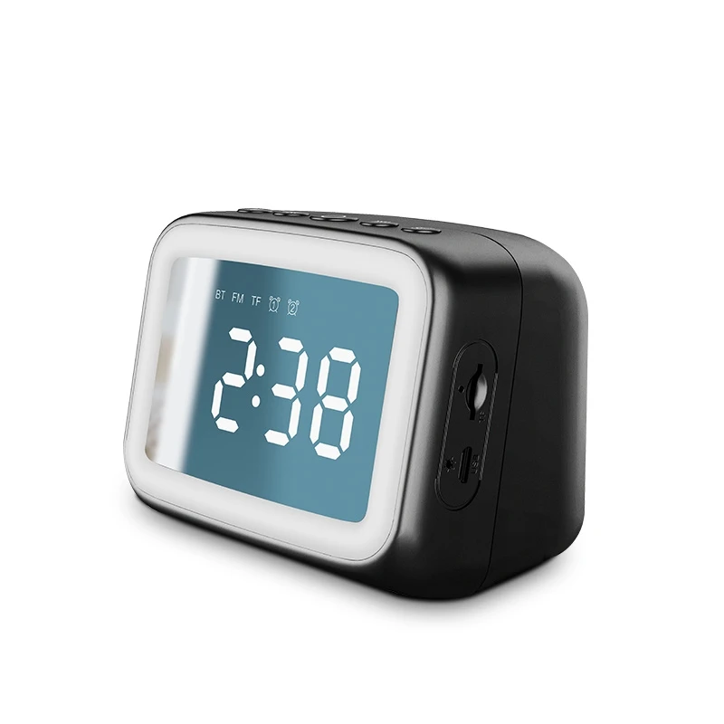 Factory Wholesale LED Night Lights Portable Wireless Bluetooth Speaker Home Audio
