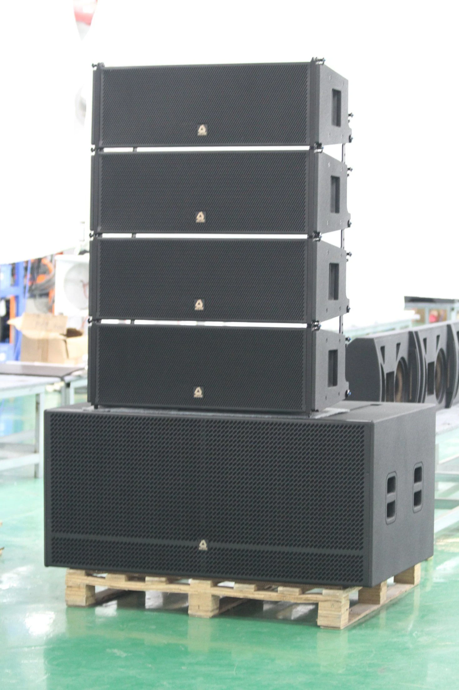 Factory Wholesale Professional Audio and Video Driven Indoor Performance Speakers.