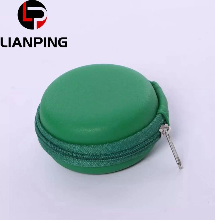 Factory Wholesale Shockproof Protective Earphone EVA Case with Zipper Closure