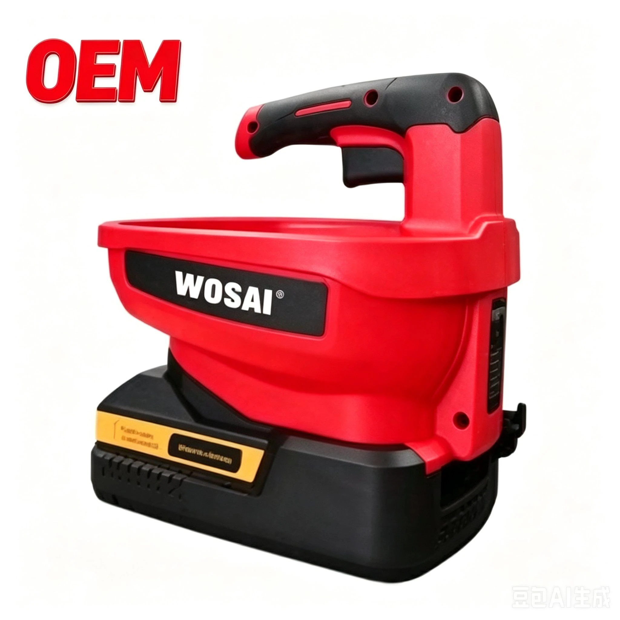 Factory Wholesale Wosai Cordless Bluetooth Speaker, 20V Power Wireless Portable Speaker Support OEM Custom Logo