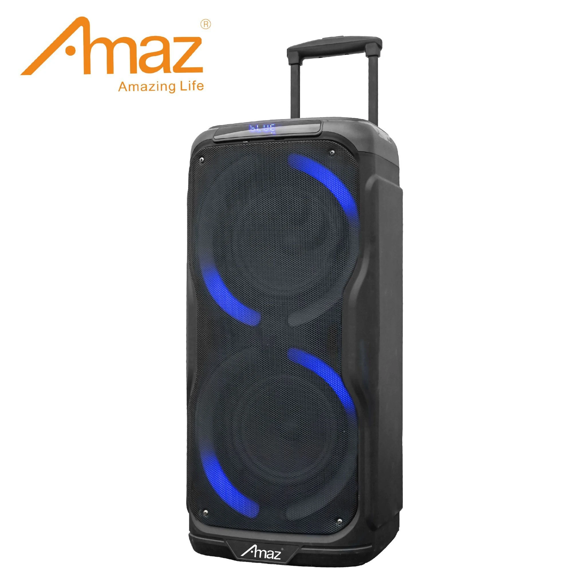 Fashion Model Double 8 Inch Wireless Party Speaker Professional Trolley Speaker